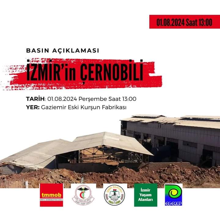 İZMİRİN ÇERNOBİLİ BASIN AÇIKLAMASI 