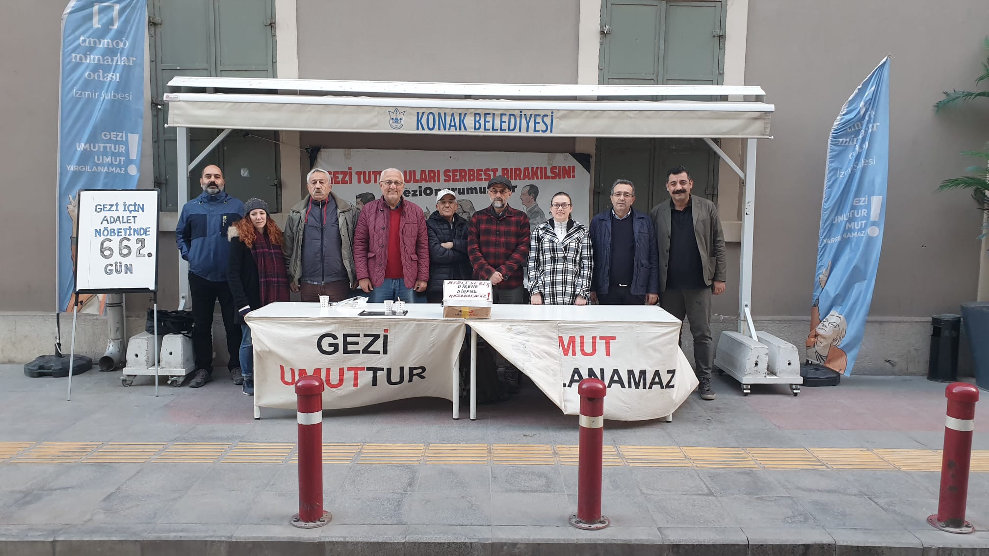 GEZİ İÇİN ADELET NÖBETİNDEYDİK! 