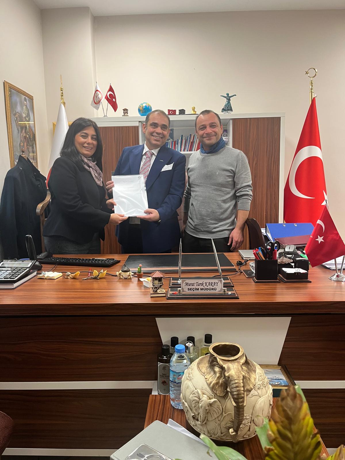 7. DÖNEM YÖNETİM KURULU VE DELEGE SEÇİMLERİ SONUCUNDA MAZBATA TESLİMİ