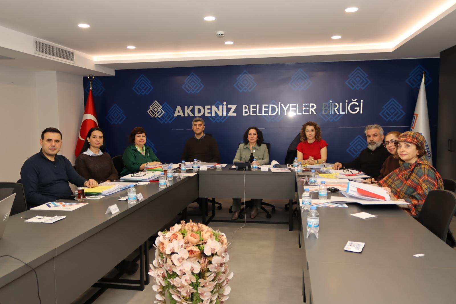 AKDENİZ BELEDİYELER BİRLİĞİNİN 6. JURİ DANIŞMA KURULU TOPLANTISINA KATILDIK