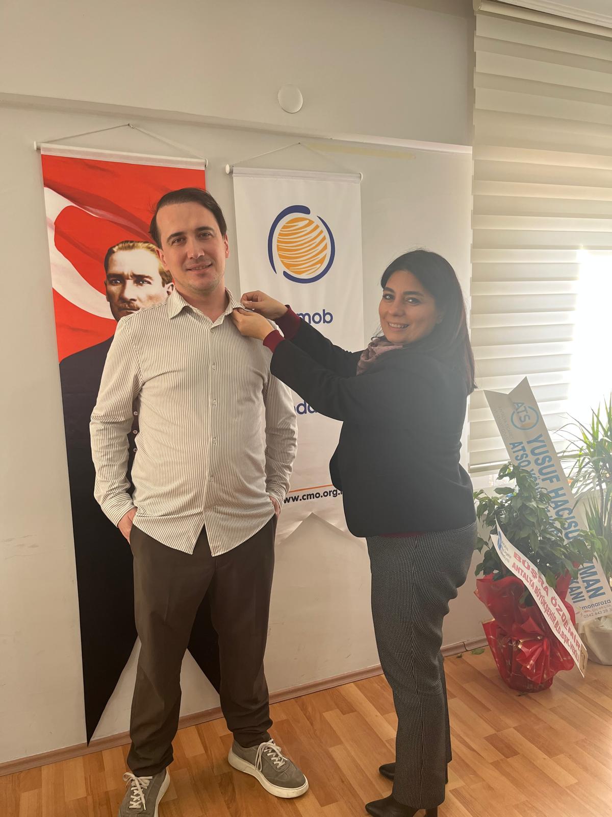  ÜYE ROZET TAKDİMİ