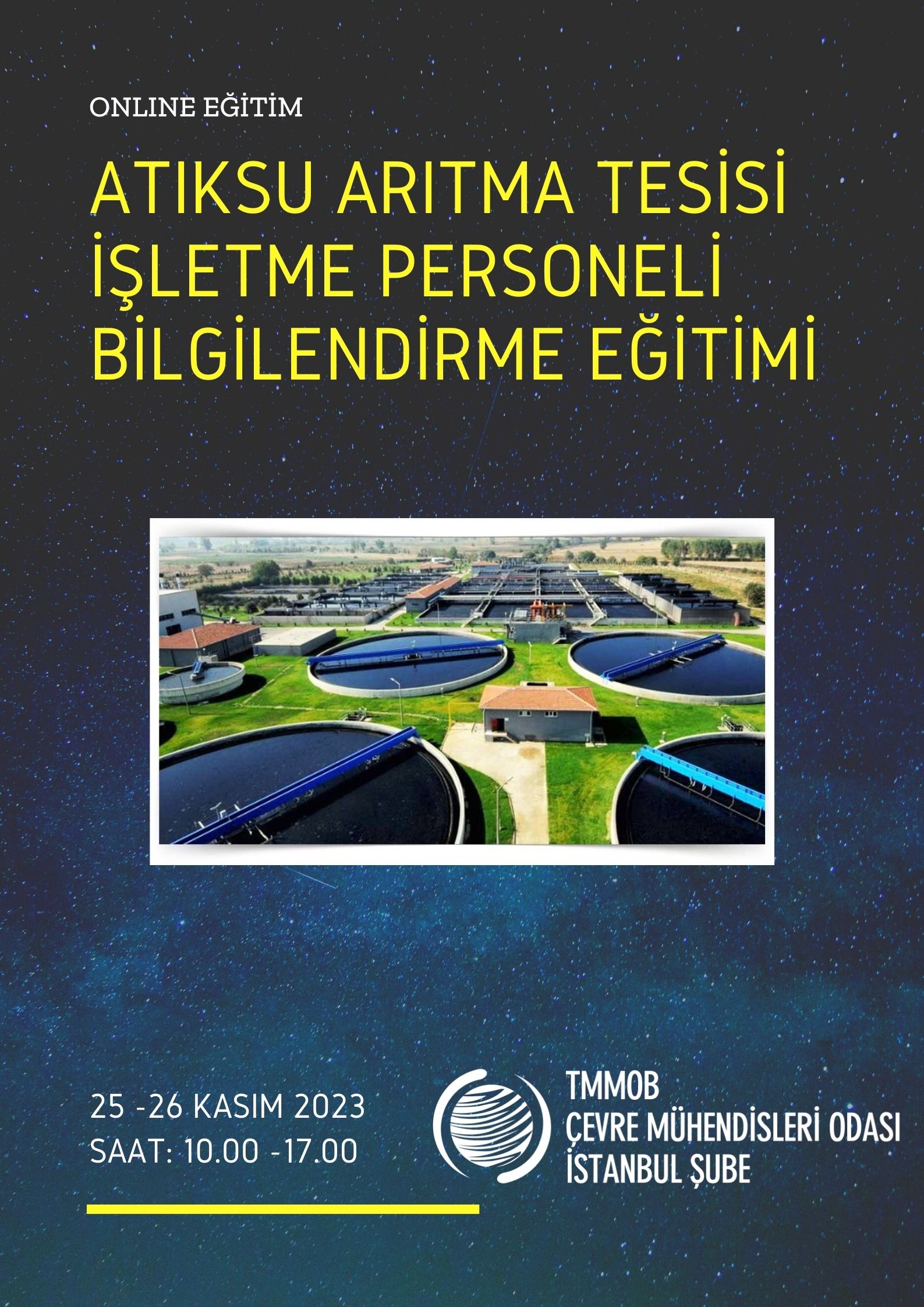 ATIKSU ARITMA TESİSİ İŞLETME PERSONELİ BİLGİLENDİRME EĞİTİMİ (ONLİNE)