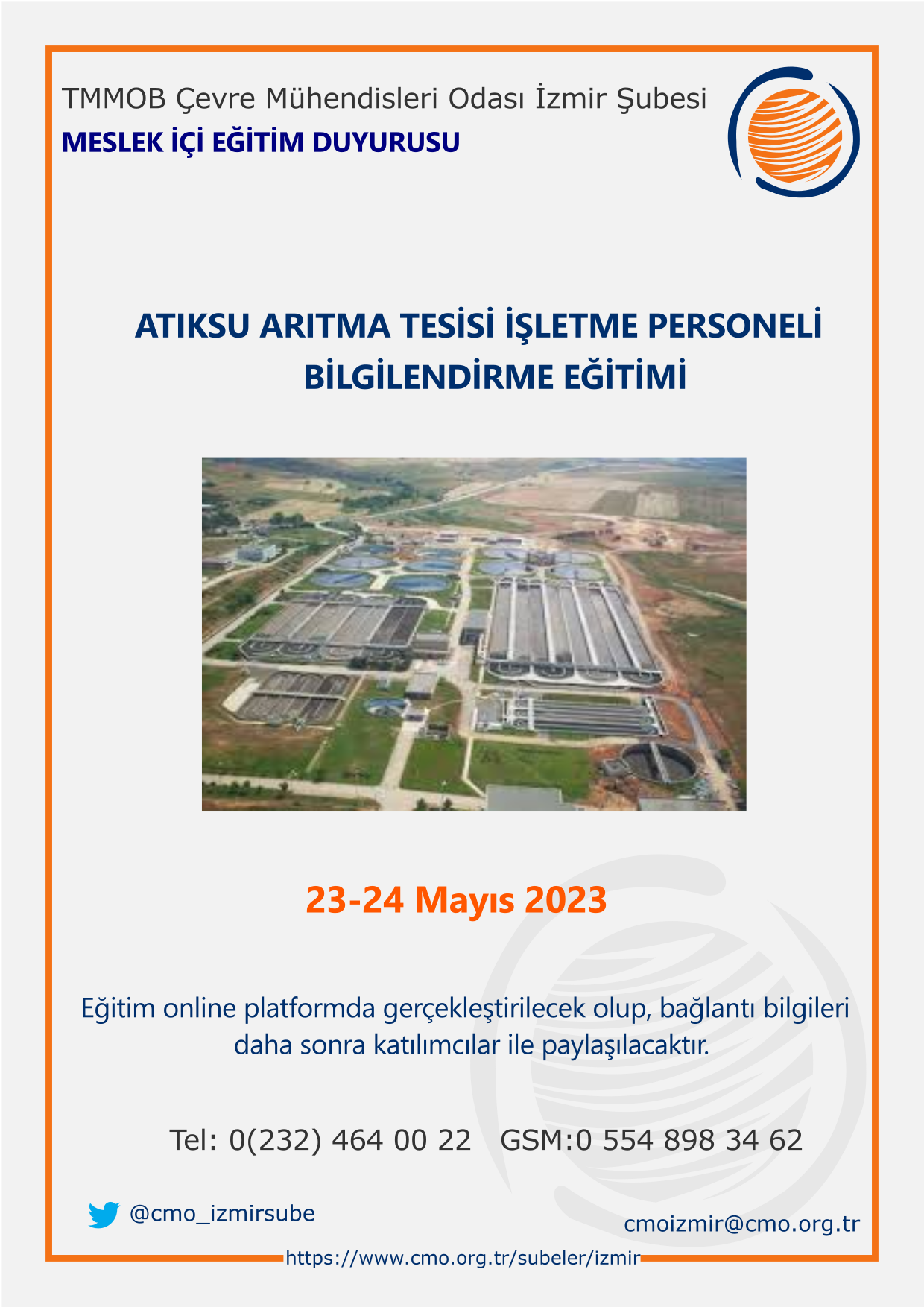 ATIKSU ARITMA TESİSİ İŞLETME PERSONELİ BİLGİLENDİRME EĞİTİMİ