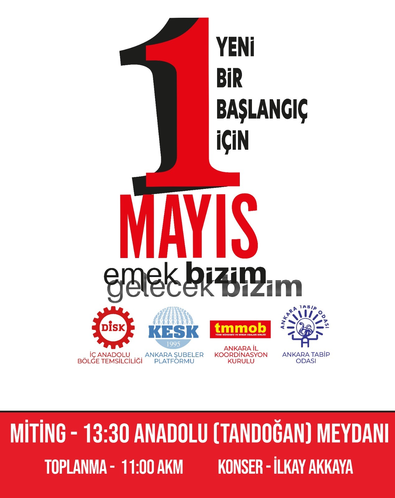 1 MAYIS PROGRAMI