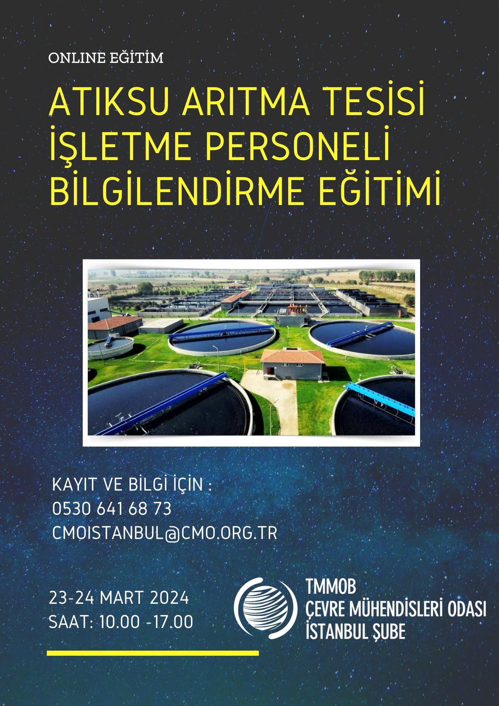 ATIKSU ARITMA TESİSİ İŞLETME PERSONELİ BİLGİLENDİRME EĞİTİMİ (ONLİNE)