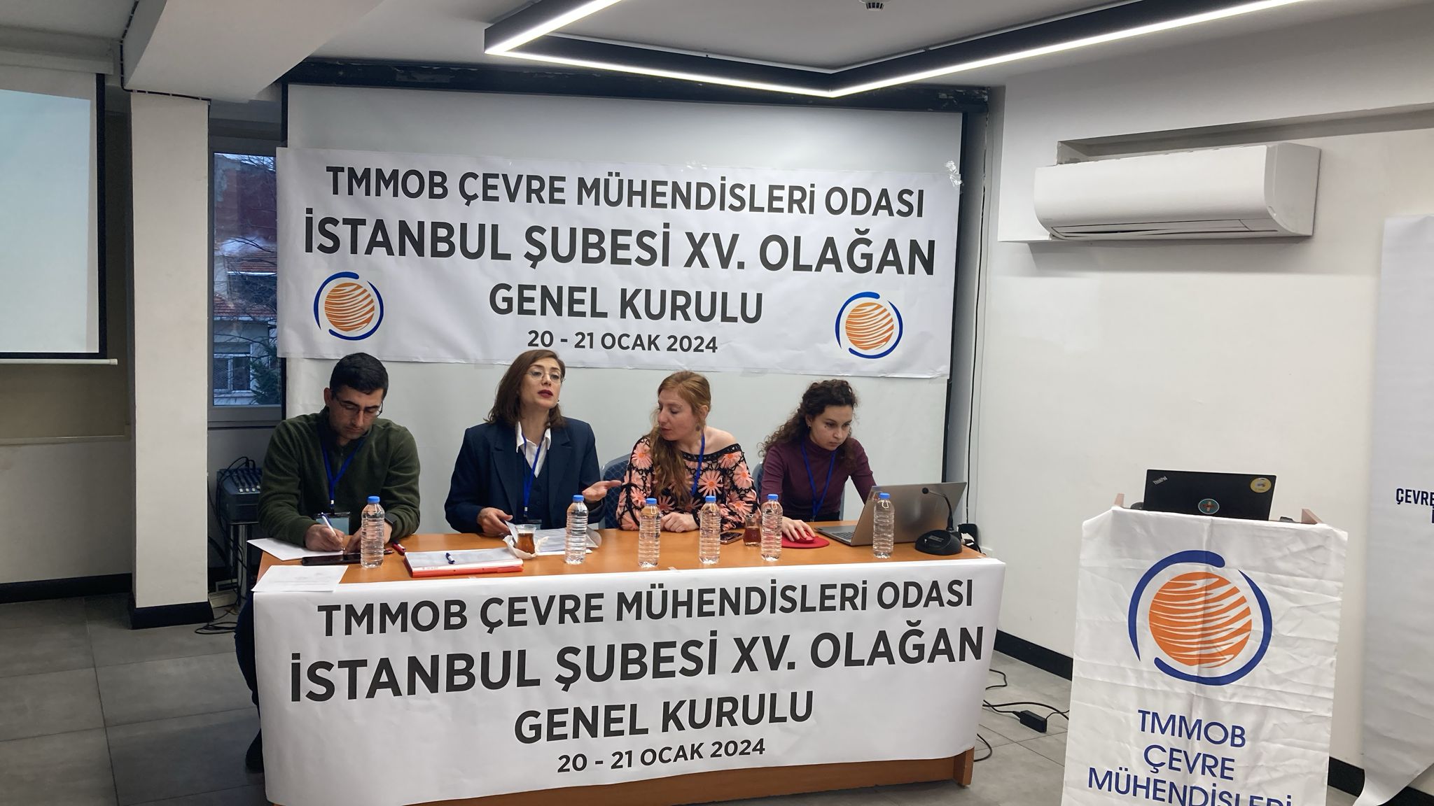 TMMOB ÇEVRE MÜHENDİSLERİ ODASI İSTANBUL ŞUBE'SİNİN 15. OLAĞAN GENEL KURULU GERÇEKLEŞTİ