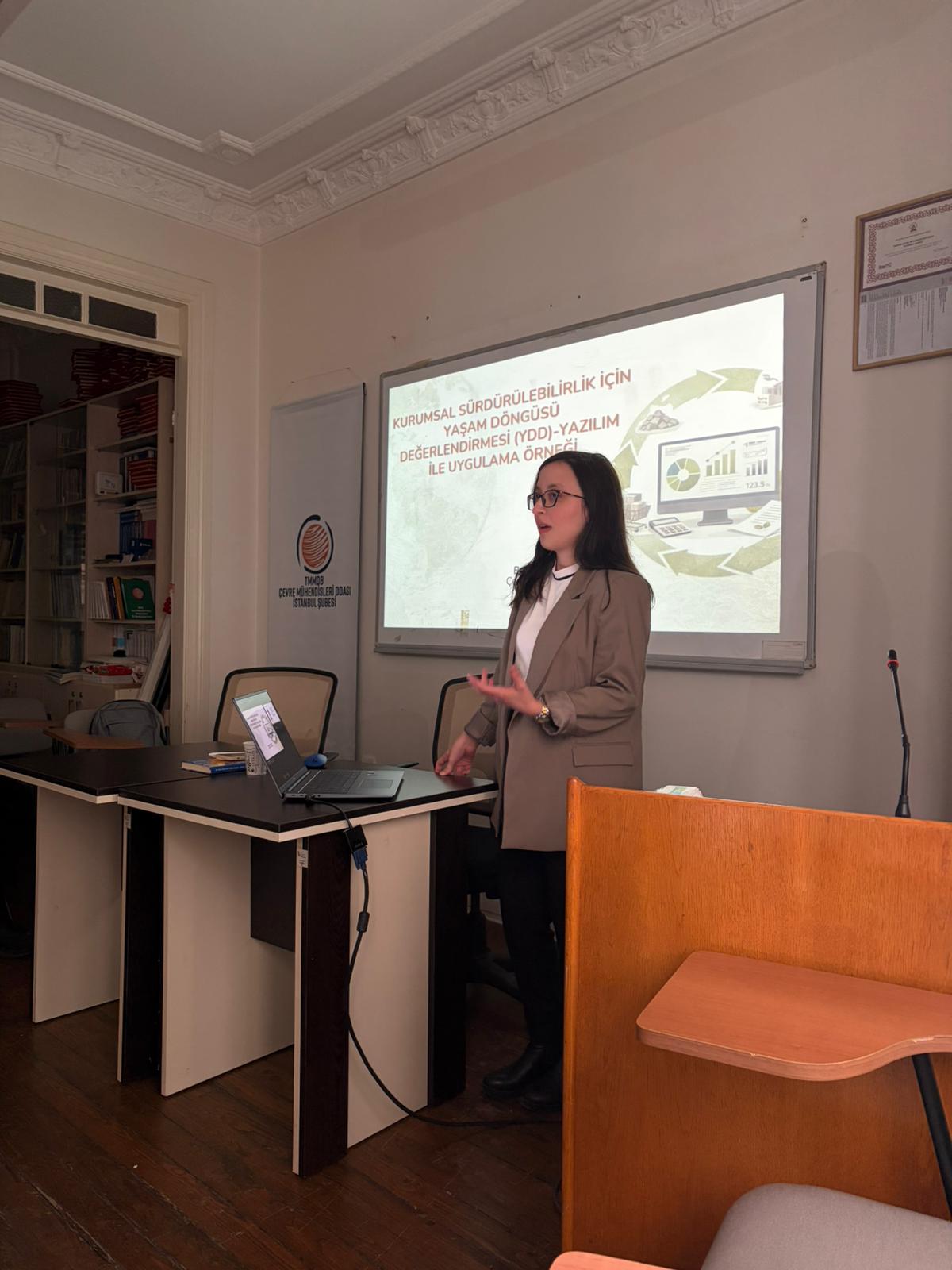 Yaşam Döngüsü Değerlendirmesi Konulu Mesleki Söyleşi Yapıldı!