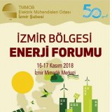 İZMİR BÖLGESİ ENERJİ FORUMU 2018-BİLDİRİLER-VİDEO KAYITLARI