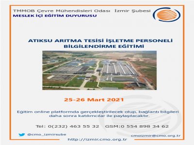 ATIKSU ARITMA TESİSİ İŞLETME PERSONELİ BİLGİLENDİRME EĞİTİMİ 