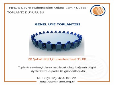 ÇEVRİMİÇİ GENEL ÜYE TOPLANTISI