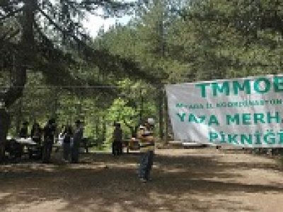 TMMOB ANKARA İKK YAZA MERHABA PİKNİĞİ DÜZENLEDİ