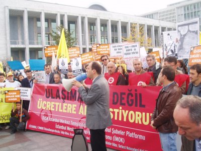 ULAŞIM HAKKINA YAPILAN SALDIRIYI KINIYORUZ!