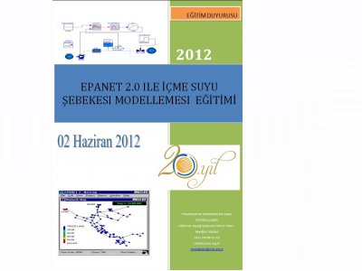 EPANET 2.0 ILE İÇME SUYU ŞEBEKESI MODELLEMESIEĞİTİMİ02 HAZİRAN 2012 CUMARTESİ)