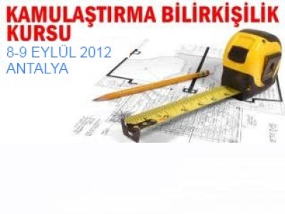 KAMULAŞTIRMA BİLİRKİŞİLİĞİ EĞİTİMİ