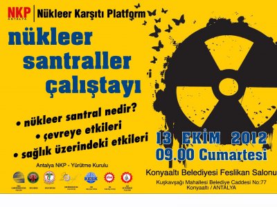 NÜKLEER SANTRALLER ÇALIŞTAYI 13 EKİM 2012 TARİHİNDE