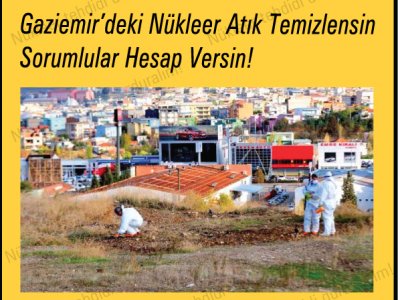 `NÜKLEER KARŞITI PLATFORM İZMİR BİLEŞENLERİ` BASIN AÇIKLAMASI