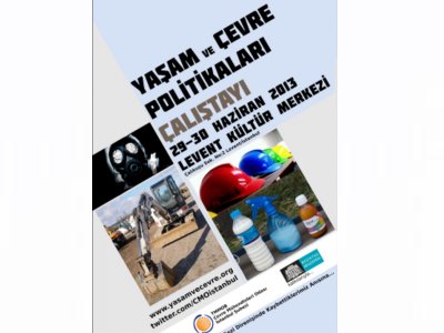 YAŞAM VE ÇEVRE POLİTİKALARI ÇALIŞTAYINDA BULUŞUYORUZ! 29-30 HAZİRAN 2013 