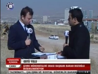 BAŞKANIMIZ KANAL B‘YE KONUK OLDU