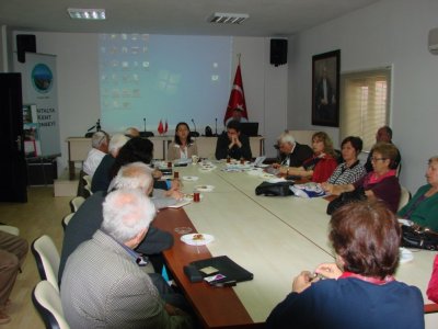 ANTALYA KENT KONSEYİ ÇEVRE KOMİSYONUNUN DÜZENLEDİĞİ TOPLANTIYA KATILDIK. 