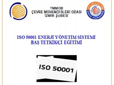 ISO 50001 ENERJİ YÖNETİM SİSTEMİ BAŞ TETKİKÇİ EĞİTİMİIRCA ONAYLI A17573)