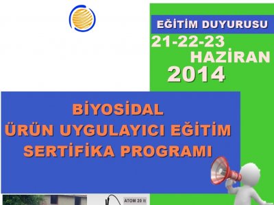 BİYOSİDAL ÜRÜN UYGULAYICI EĞİTİM PROGRAMI