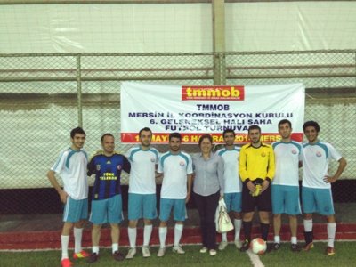 TMMOB MERSİN İKK GELENEKSEL FUTBOL TURNUVASI BAŞLADI.