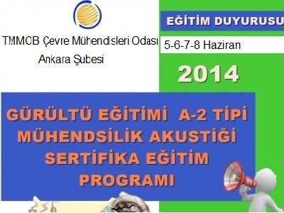 A-2 TİPİ MÜHENDİSLİK AKUSTİĞİ SERTİFİKA PROGRAMI