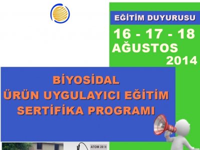 BİYOSİDAL ÜRÜN UYGULAYICI EĞİTİM PROGRAMI