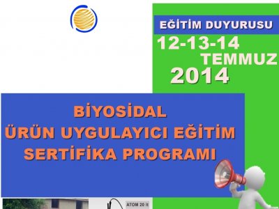 BİYOSİDAL ÜRÜN UYGULAYICI EĞİTİM PROGRAMI