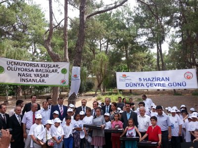 5 HAZİRAN DÜNYA ÇEVRE GÜNÜ RESMİ TÖRENİNE KATILDIK