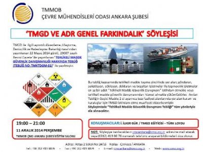 `TMGD VE ADR GENEL FARKINDALIK` SÖYLEŞİSİ