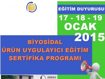 BİYOSİDAL ÜRÜN UYGULAYICI EĞİTİM PROGRAMI