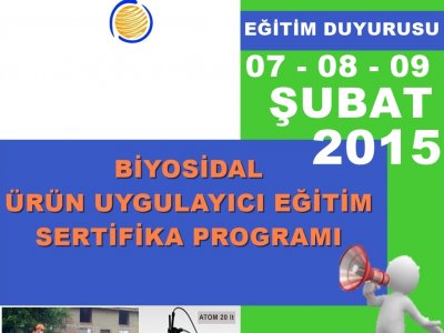 BİYOSİDAL ÜRÜN UYGULAYICI EĞİTİM PROGRAMI