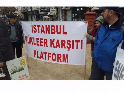 NÜKLEERE KARŞI YAŞAMI SAVUNMAK İÇİN MERSİN`DEYDİK