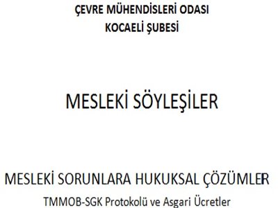 MESLEKİ SORUNLARA HUKUKSAL ÇÖZÜMLER