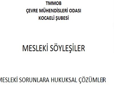 MESLEKİ SORUNLARA HUKUSAL ÇÖZÜMLER