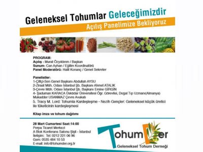  GELENEKSEL TOHUM DERNEĞİ AÇILIŞ PANELİ