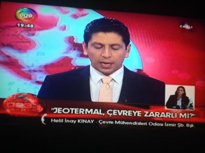 JEOTERMAL ENERJİNİN ÇEVRESEL ETKİLERİ- EGE TV ANA HABER BÜLTENİ 02.04.2015