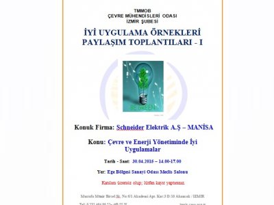 İYİ UYGULAMA ÖRNEKLERİ PAYLAŞIM TOPLANTILARII