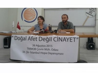 DOĞAL AFET DEĞİL CİNAYET: HOPA BASIN TOPLANTISI