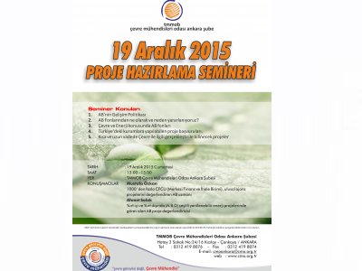 19 ARALIK 2015 PROJE SEMİNERİ