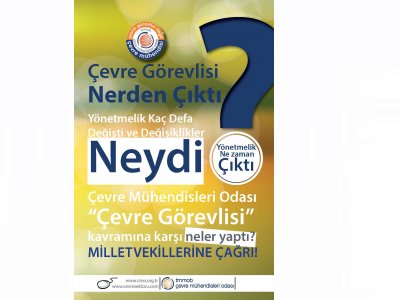 ÇEVREGÖREVLİSİDEĞİLÇEVREMÜHENDİSİ