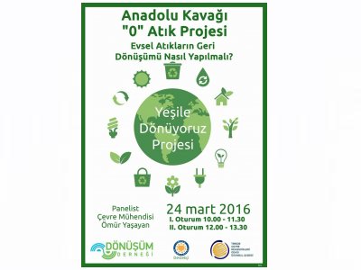 PANEL; EVSEL ATIKLARIN GERİ DÖNÜŞÜMÜ
