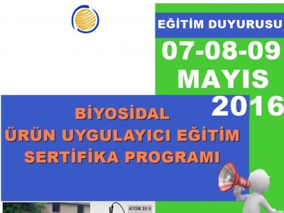 BİYOSİDAL ÜRÜN UYGULAYICI EĞİTİM PROGRAMI