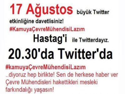  17 AĞUSTOSTA TWİTTERDAYİZ