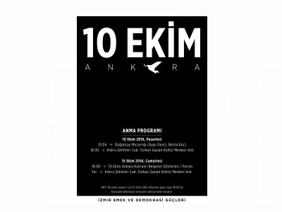 10 EKİM ANMA PROGRAMI