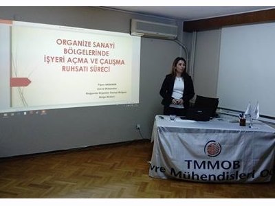 OSB` LERDE İŞYERİ AÇMA VE RUHSAT SÜREÇLERİ KONULU MESLEKİ SÖYLEŞİMİZİ GERÇEKLEŞTİRDİK.