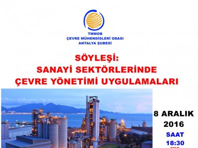 SÖYLEŞİ: SANAYİ SEKTÖRLERİNDE ÇEVRE YÖNETİMİ UYGULAMALARI