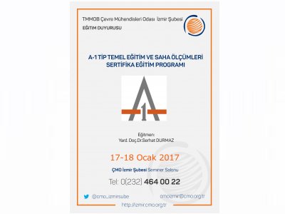 A-1 TİP TEMEL EĞİTİM VE SAHA ÖLÇÜMLERİ SERTİFİKA EĞİTİM PROGRAMI