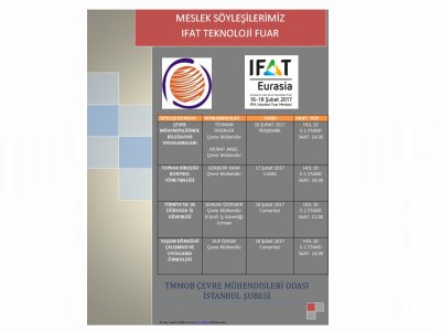 IFAT TEKNOLOJİ FUARINDA MESLEK SÖYLEŞİLERİMİZ